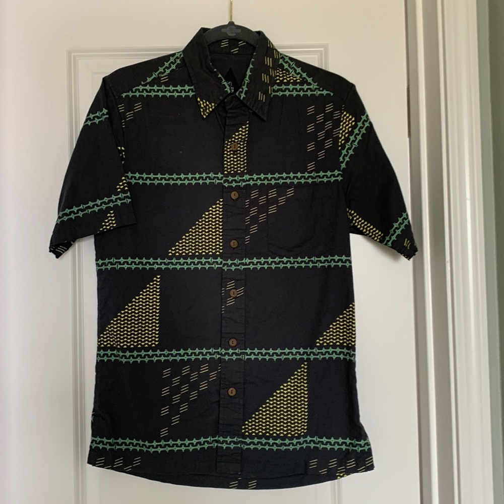Sig on Smith grey Mens Aloha Shirt XS